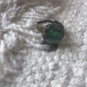 Abalone adjustable ring